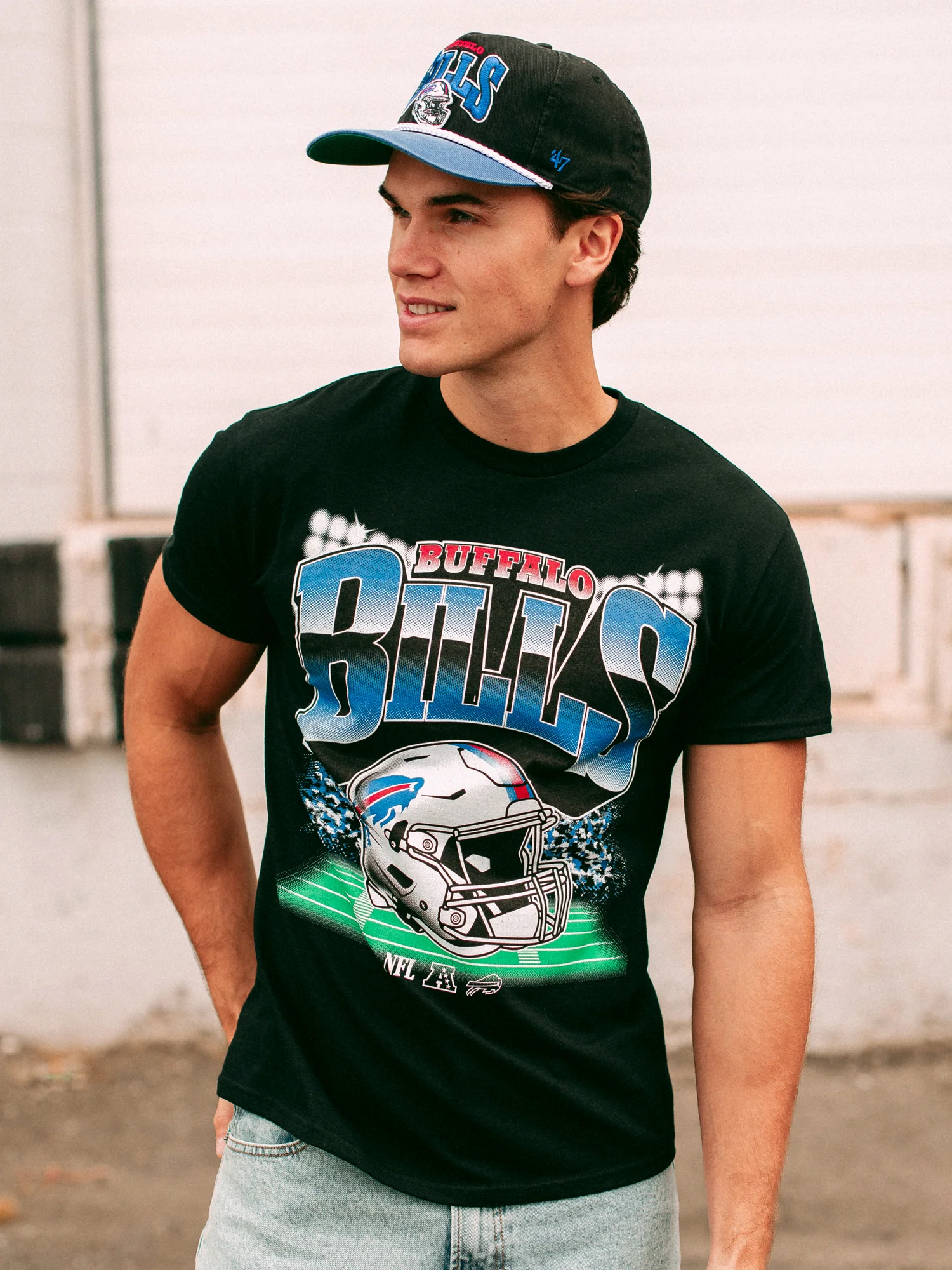 47 BUFFALO BILLS BLINDSIDE T-SHIRT