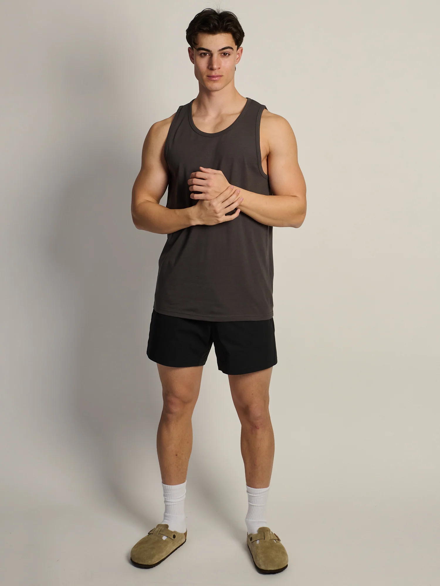 ESSENTIAL TANK - CHARCOAL - Image 2
