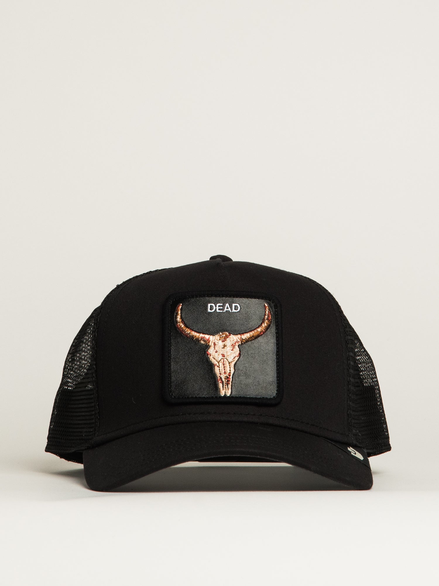 GOORIN BROS DEAD TRUCKER HAT - BLACK - Image 3