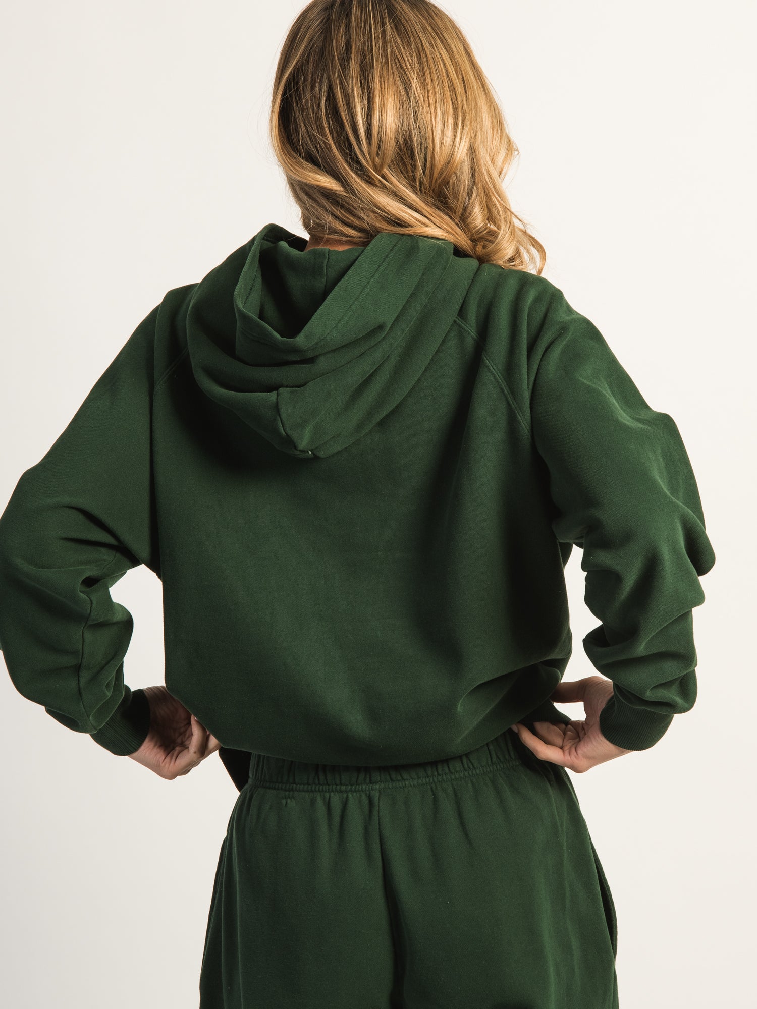 HARLOW CLOUD HOODIE - FOREST - Image 4