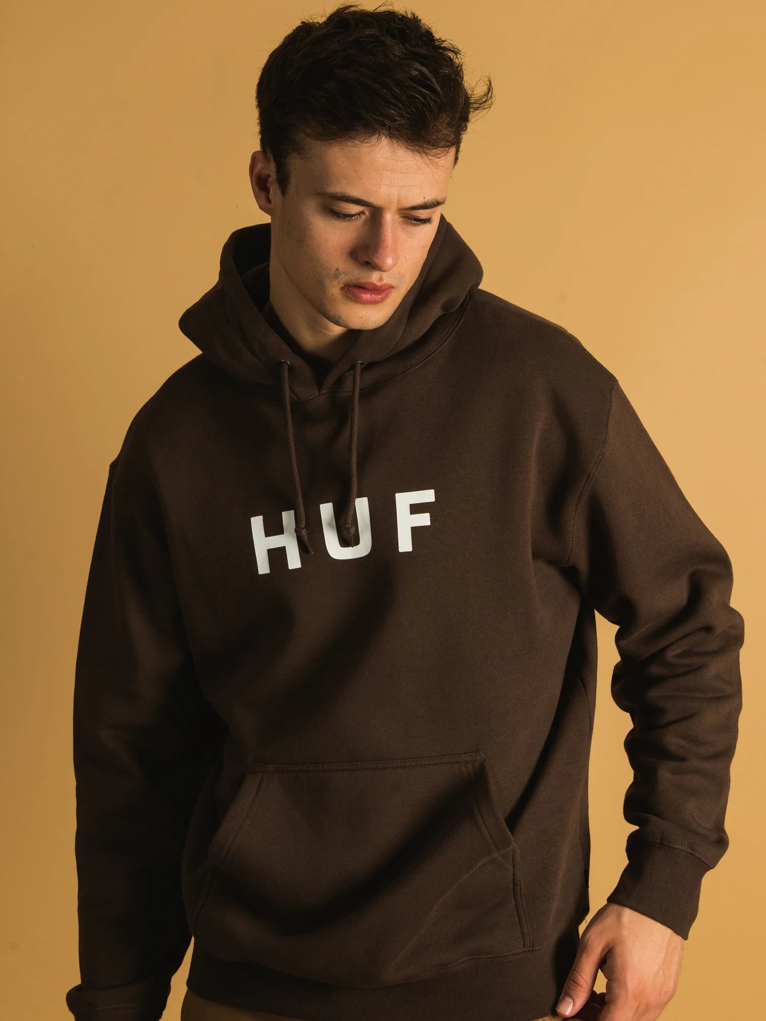 HUF ESSENTIALS OG LOGO PULLOVER HOODIE  - CLEARANCE - Image 2