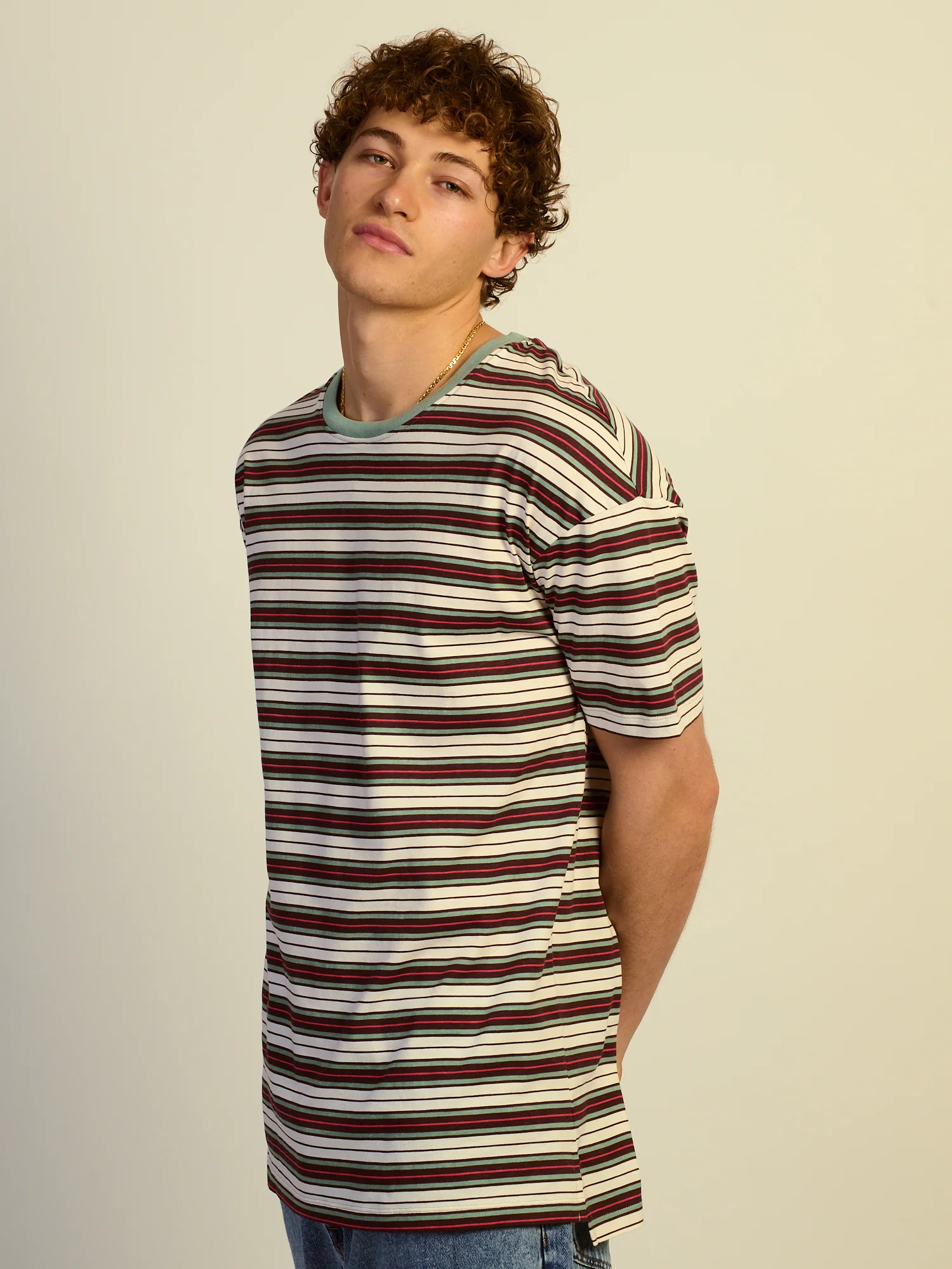 LONG FIT TEE - STRIPE - Image 3