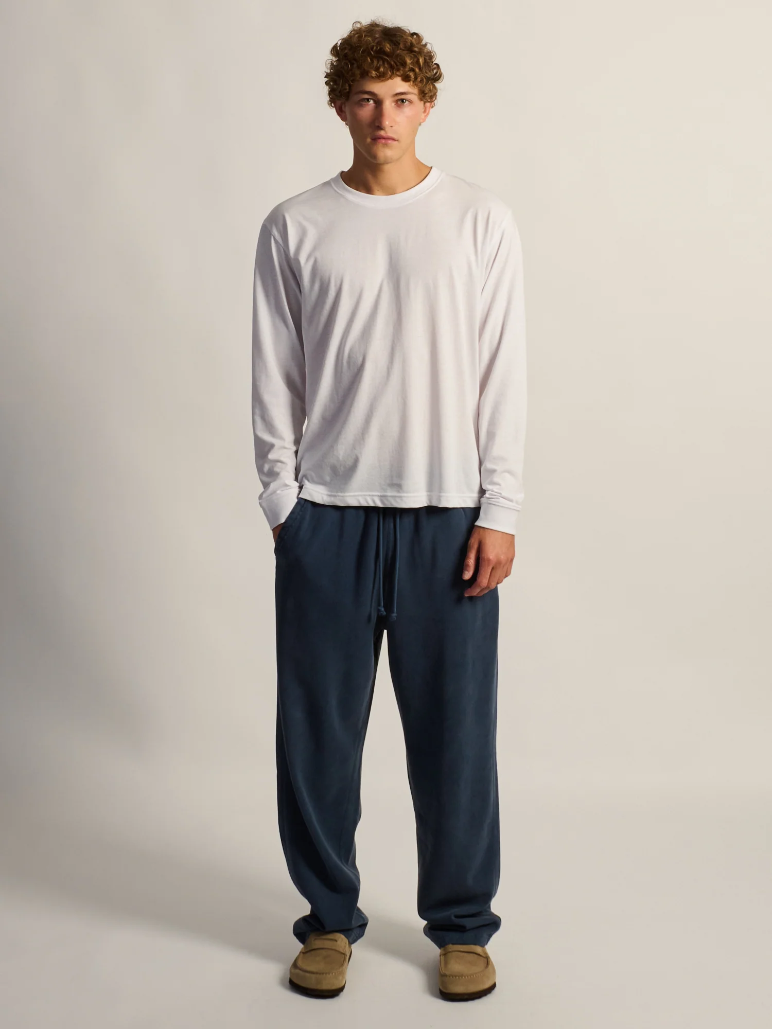 LONG SLEEVE TEE - WHITE - Image 2