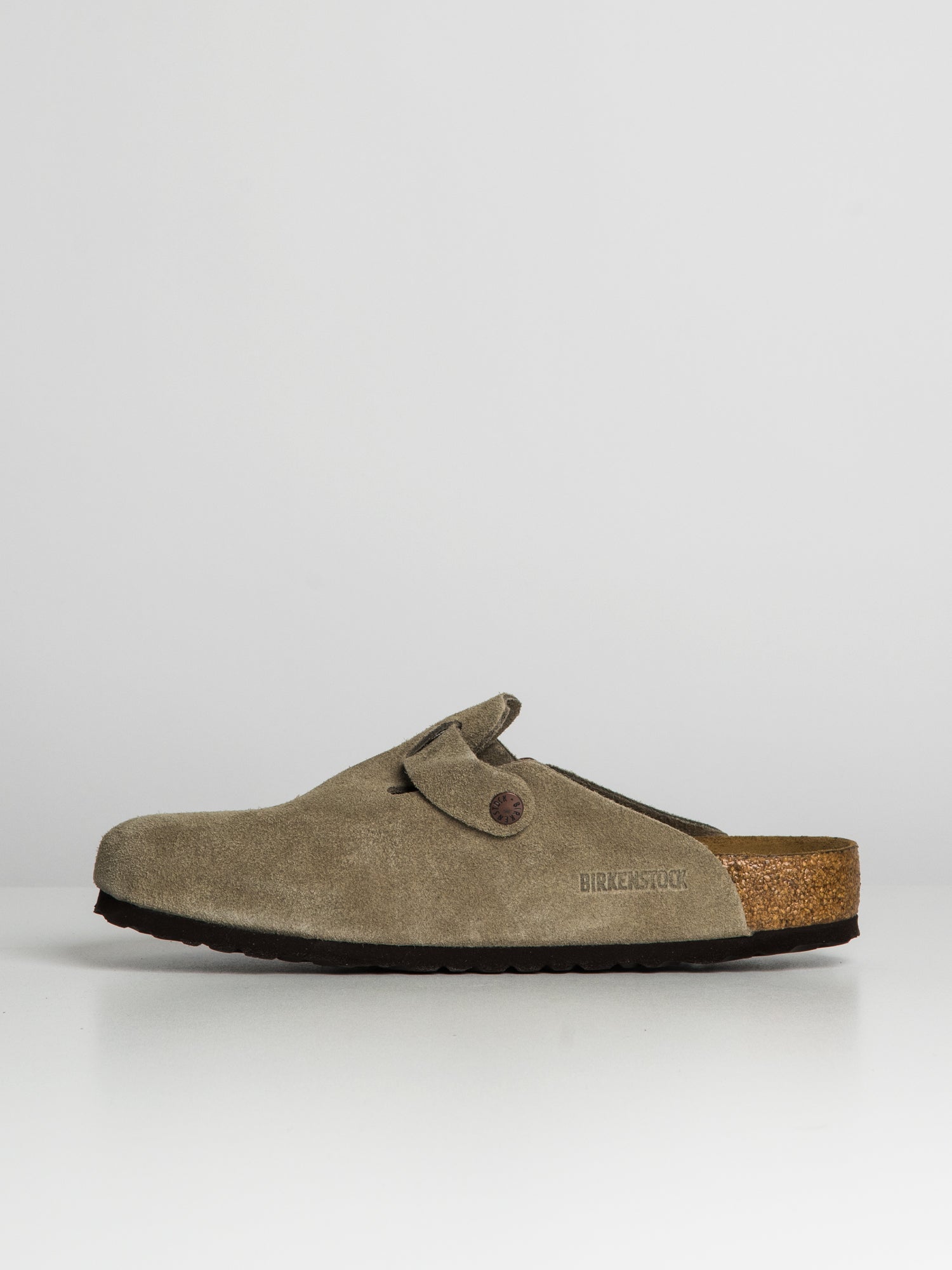 MENS BIRKENSTOCK BOSTON CLOG - TAUPE - Image 4