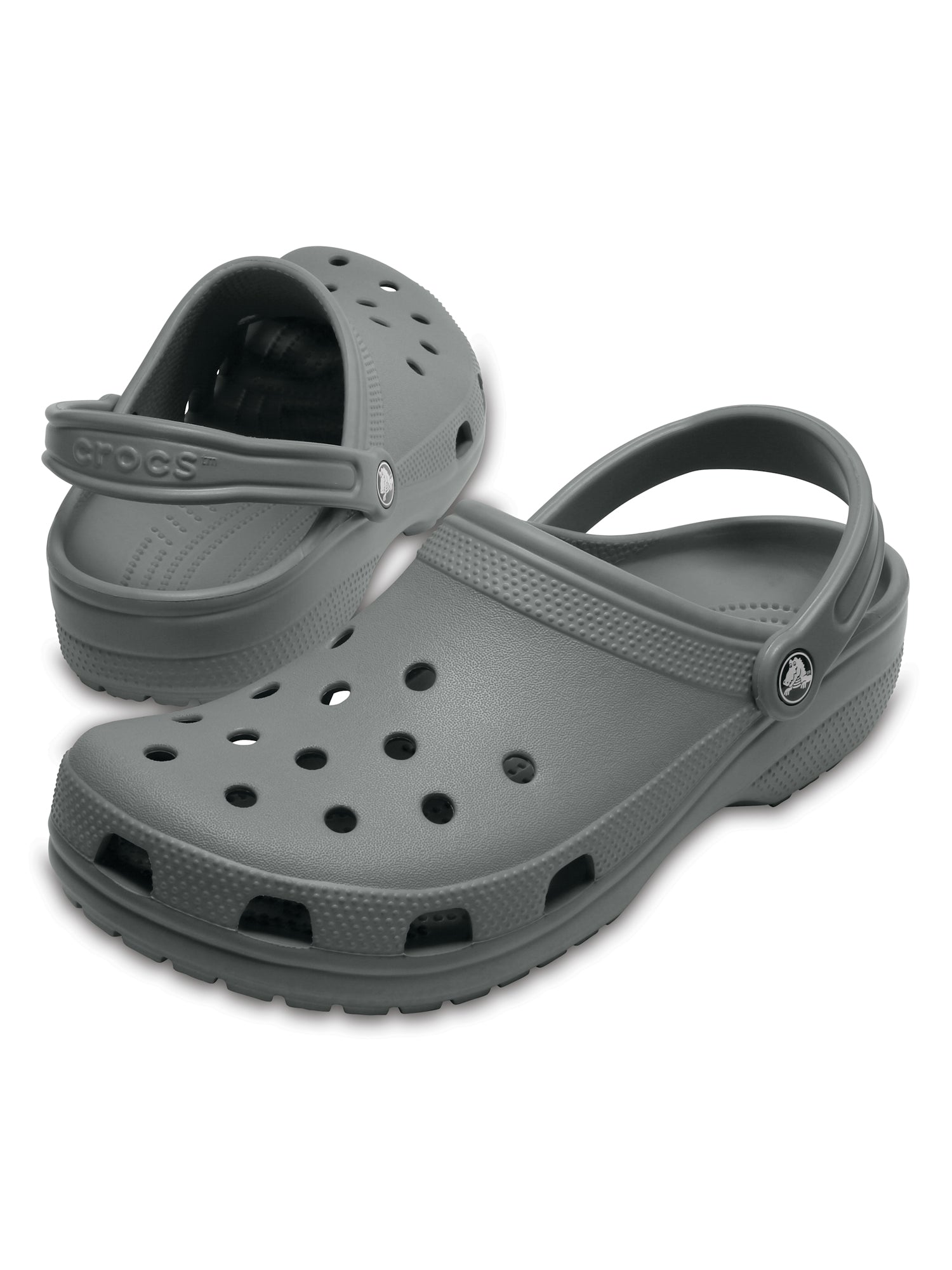 MENS CROCS CLASSIC CLOG - SLATE GREY - Image 6