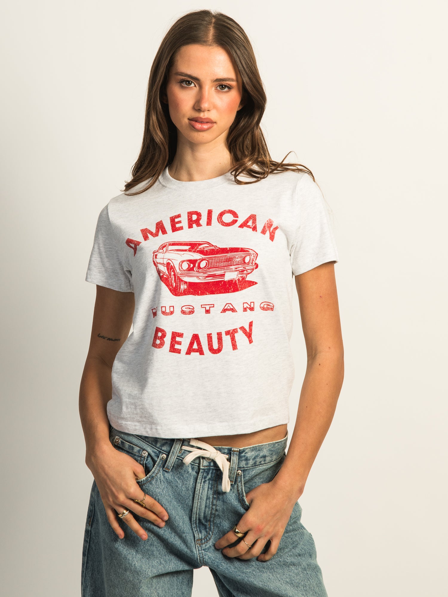 MUSTANG BOXY TEE