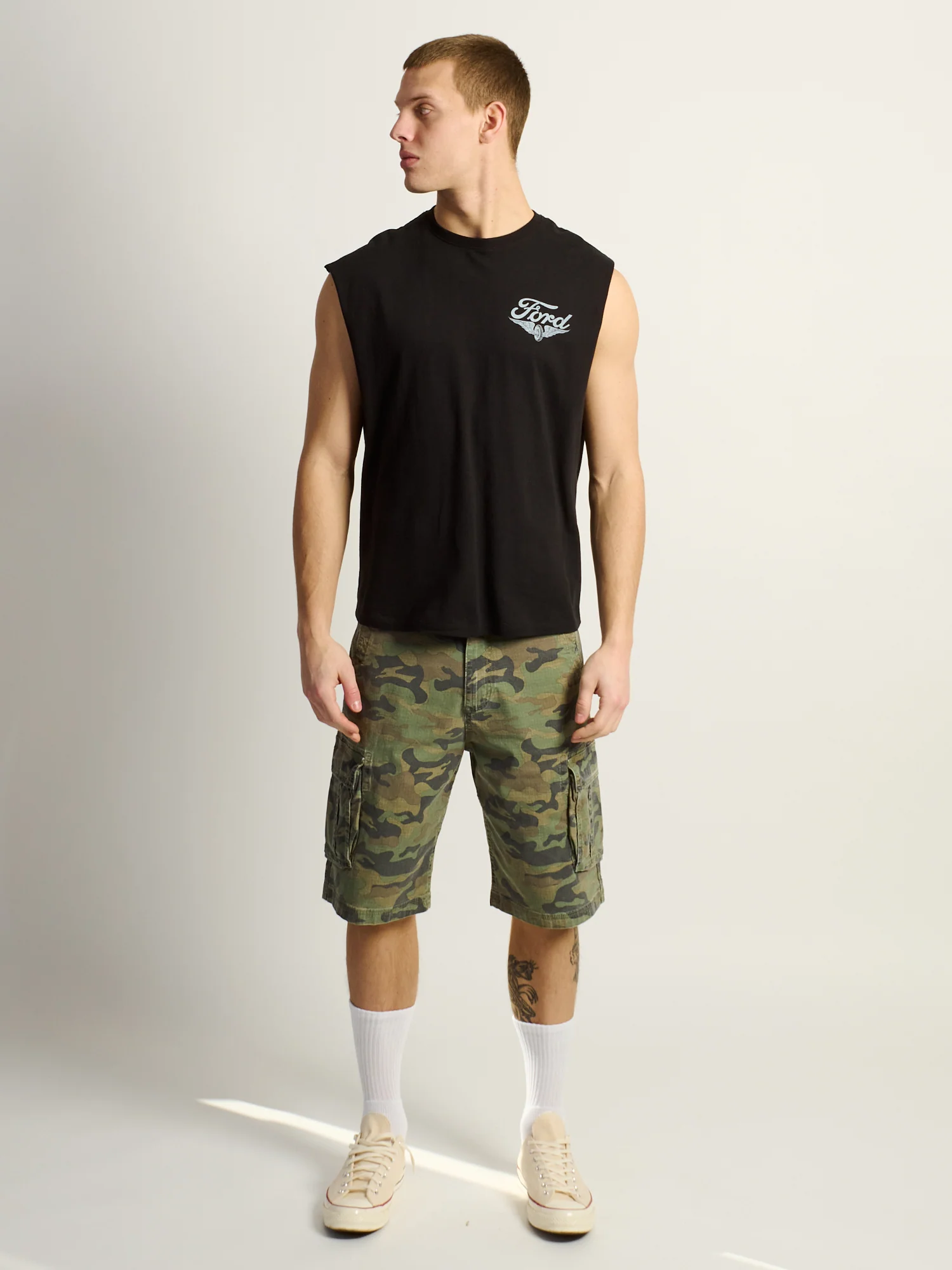 FORD MOTORS MUSCLE TANK TOP - Image 5