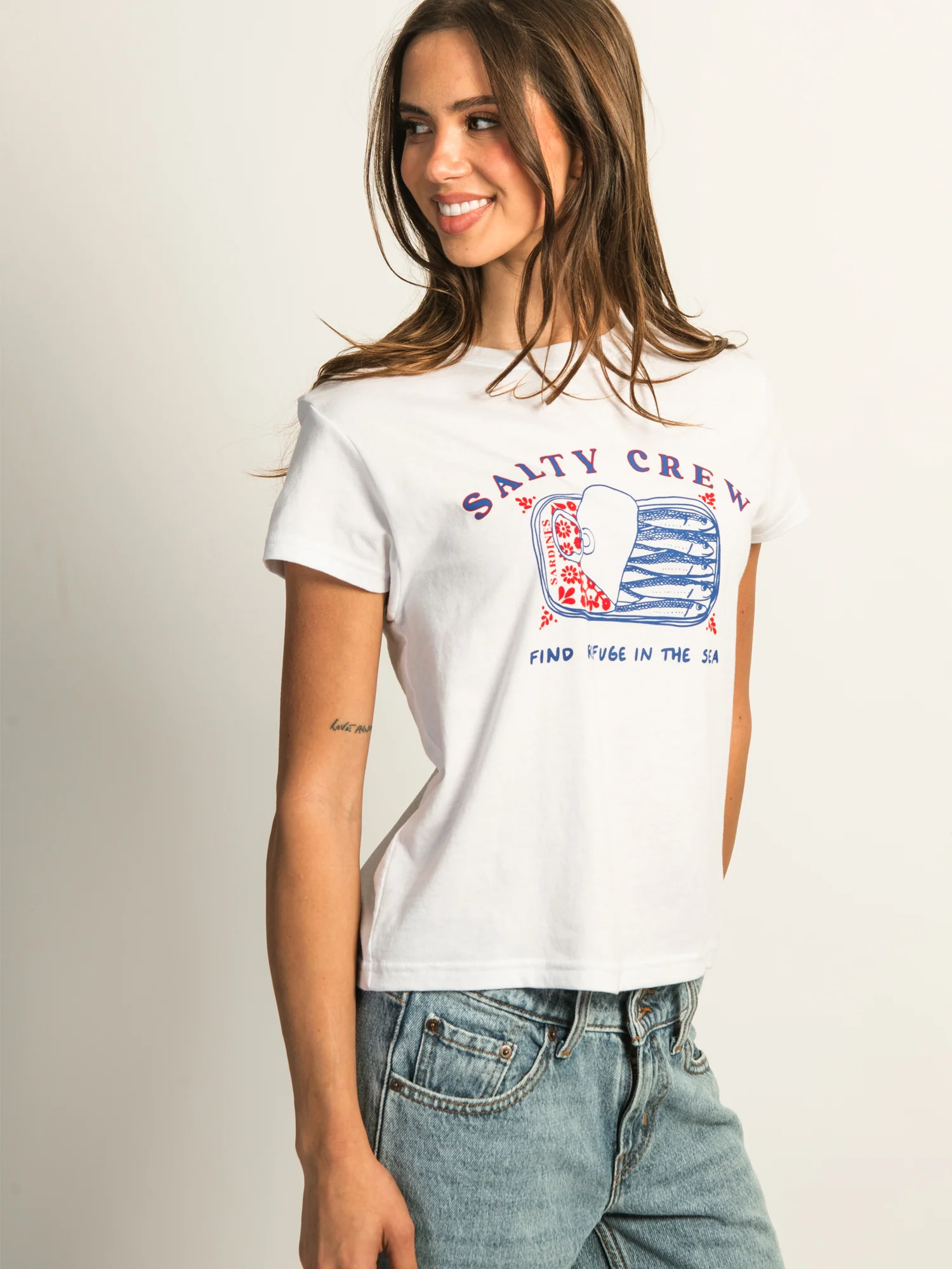 SALTY CREW CUTE TIN MODERN TEE - Image 4