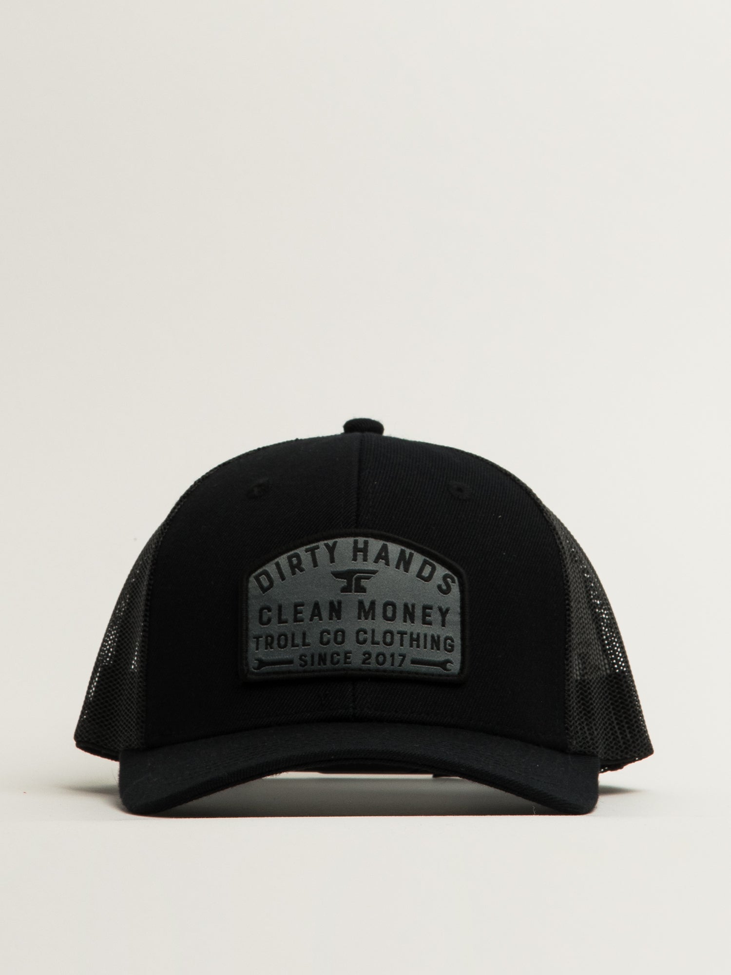 TROLL CO. DHCM WRENCH CURVED BRIM TRUCKER HAT - Image 2