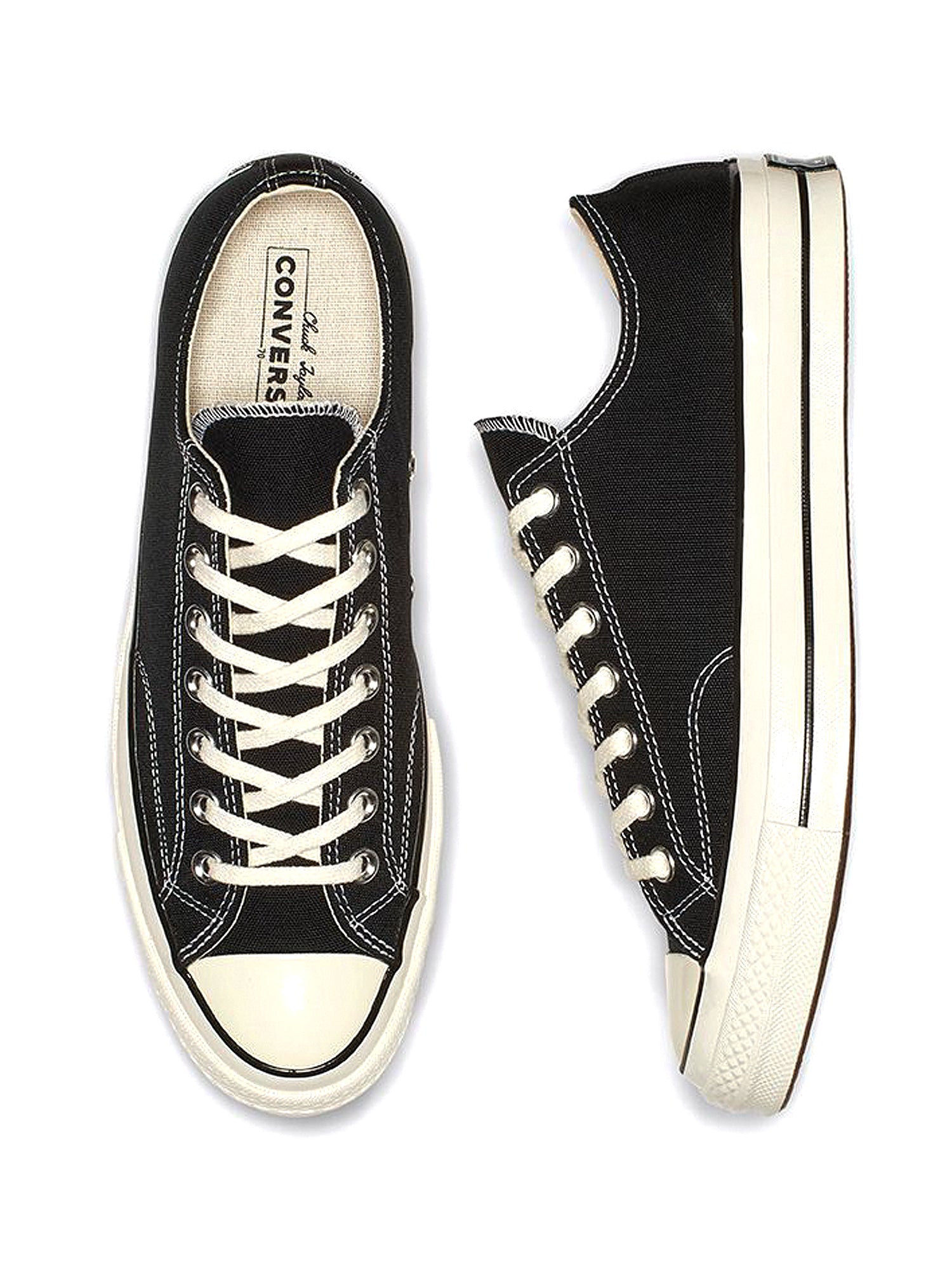 WOMENS CONVERSE CHUCK 70 E OX CANVAS SNEAKER - Image 3