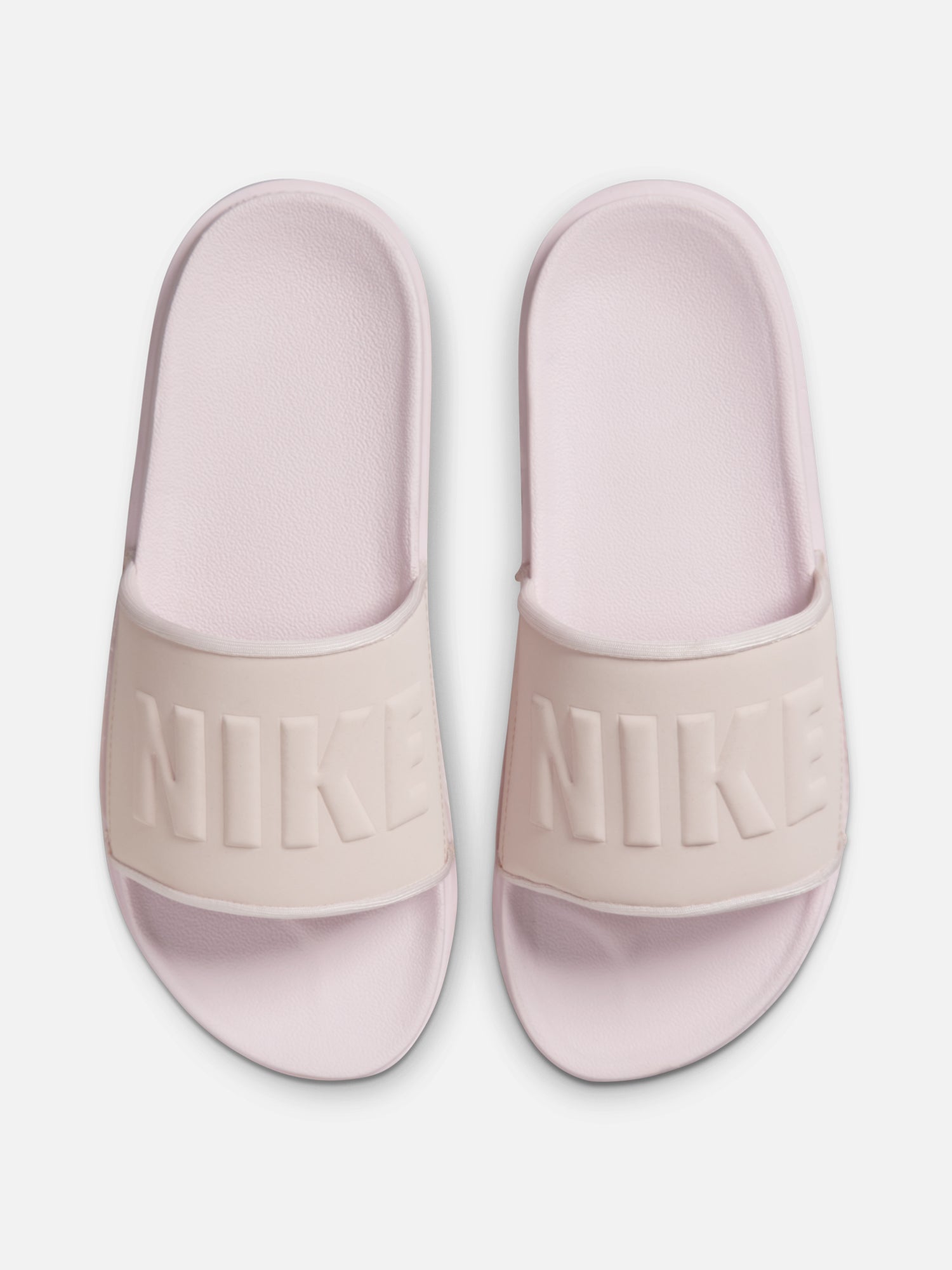 WOMENS NIKE OFFCOURT SLIDES - BARELY ROSE - Image 2